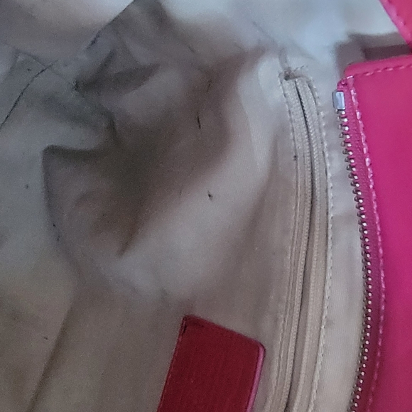 Coach Pink Patent Leather Tote Bag - Picture 8 of 12